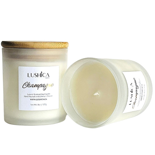 Champagne Luxury Candle