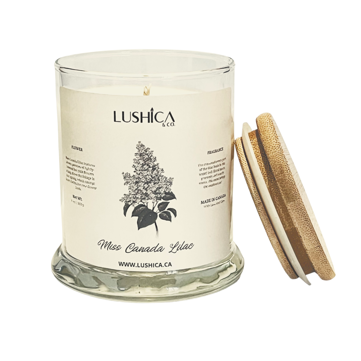 Miss Canada Lilac - Soy Candle